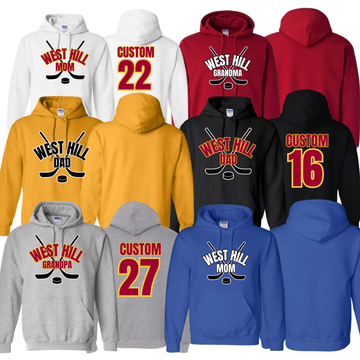 Fan Gear Hoodie, Mom / Dad / Grandma / Grandpa / Etc