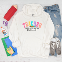 Hoodie, Teacher Gift, Varsity Teacher