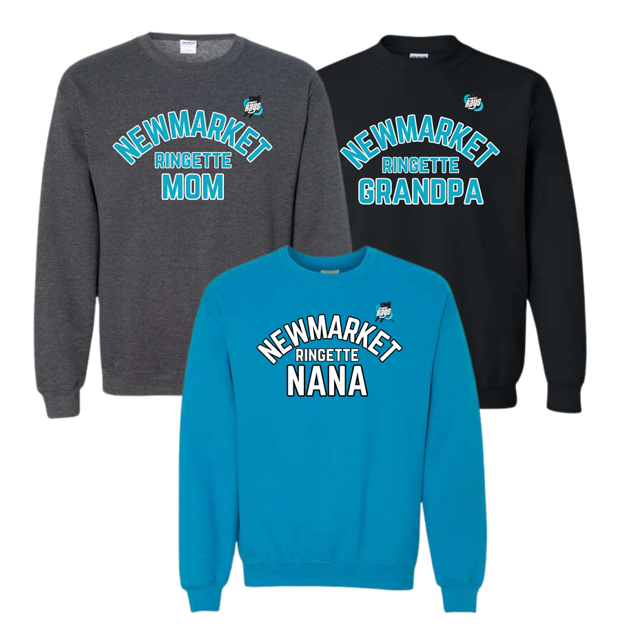 Newmarket Ringette Sweatshirt, Mom / Dad / Grandma / Grandpa / Etc