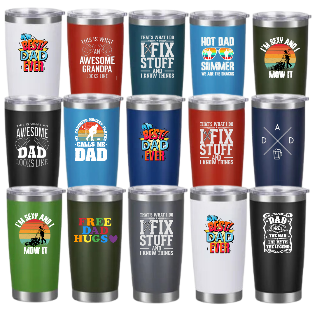 Tumbler, Coffee, Father's Day Prints