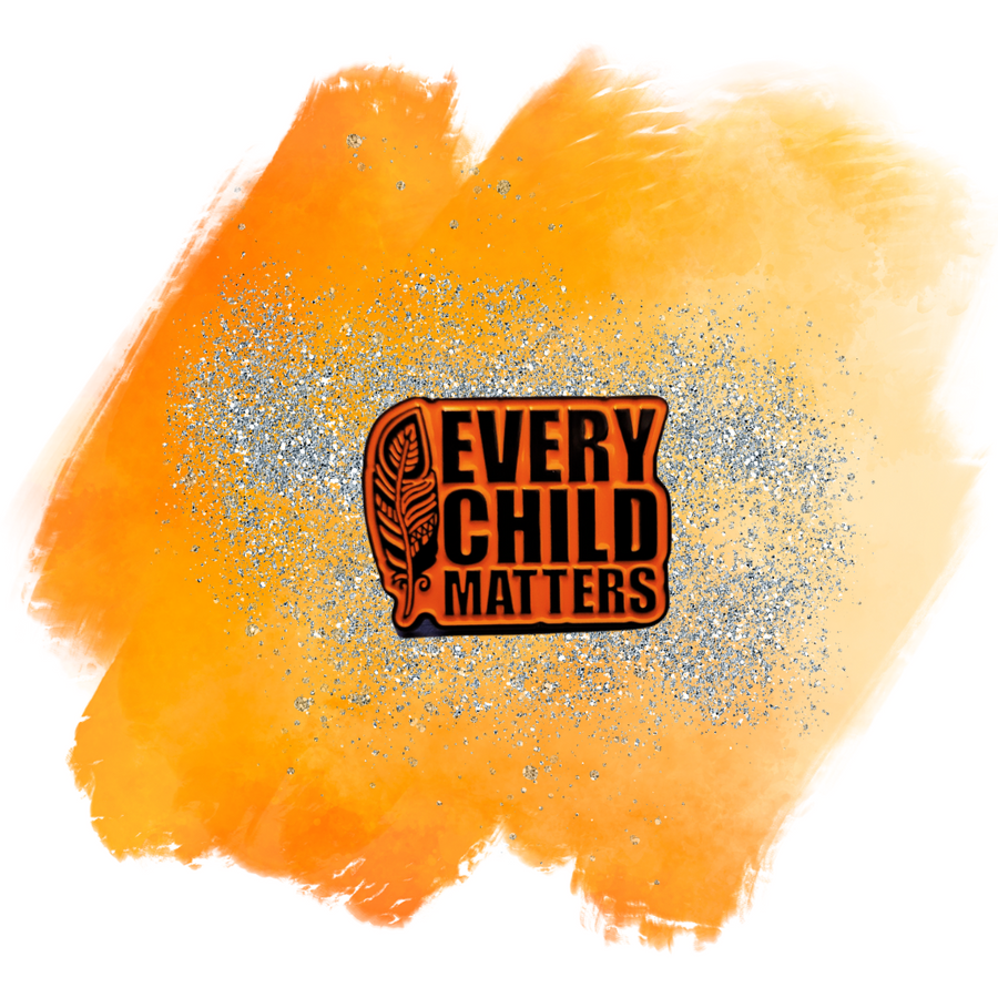 Enamel Pin, Every Child Matters, Indigenous Reconciliation, Orange Shirt Day