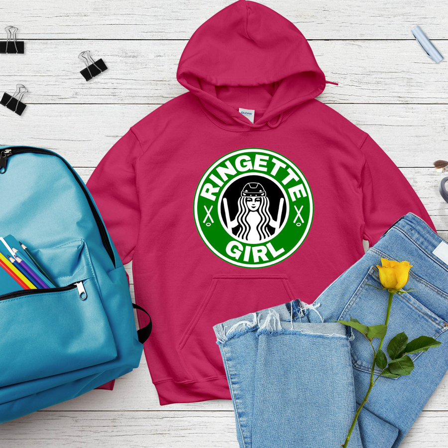 Hoodie, Ringette Coffee Girl