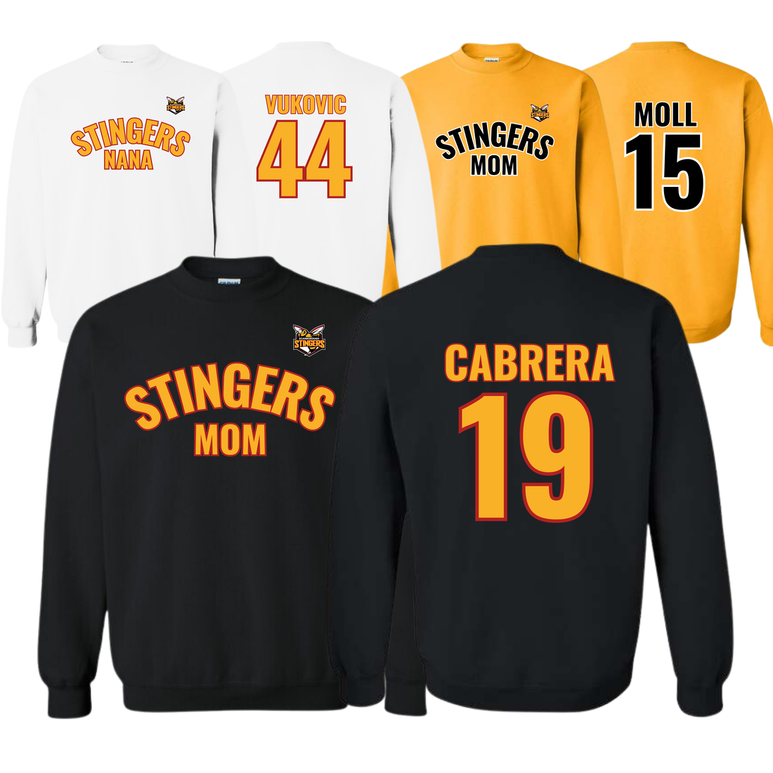 Scarborough Stingers Sweatshirt, Mom / Dad / Grandma / Grandpa / Etc