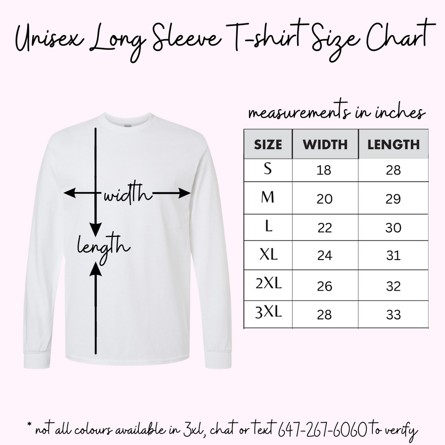 Custom Unisex Long Sleeve T-Shirt, Heavy Cotton™